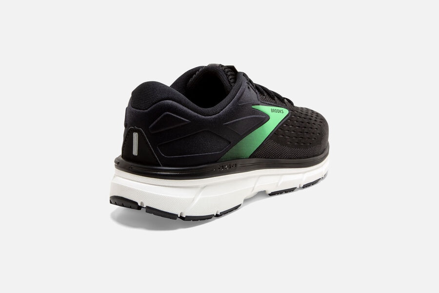 Dyad 11 Road Brooks Running Shoes NZ Womens - Black/Green - BVQEUC-836